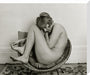 Photograph of Pauline Boty by Lewis Morley. stretched canvas large none Art Print - Science Museum Shop