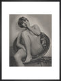 Photograph of Pauline Boty by Lewis Morley. art print large black Art Print - Science Museum Shop