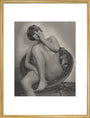 Photograph of Pauline Boty by Lewis Morley. art print large gold Art Print - Science Museum Shop