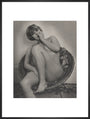 Photograph of Pauline Boty by Lewis Morley. art print extra large black Art Print - Science Museum Shop