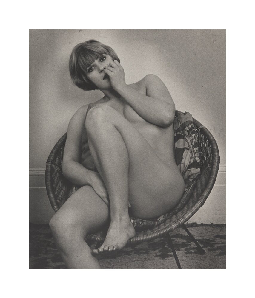 Photograph of Pauline Boty by Lewis Morley. unstretched canvas medium none Art Print - Science Museum Shop