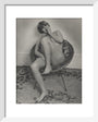 Photograph of Pauline Boty by Lewis Morley. art print extra small white Art Print - Science Museum Shop