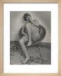 Photograph of Pauline Boty by Lewis Morley. art print extra small natural Art Print - Science Museum Shop
