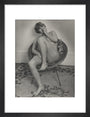 Photograph of Pauline Boty by Lewis Morley. art print small black Art Print - Science Museum Shop
