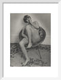 Photograph of Pauline Boty by Lewis Morley. art print small white Art Print - Science Museum Shop