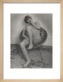 Photograph of Pauline Boty by Lewis Morley. art print small natural Art Print - Science Museum Shop