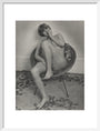 Photograph of Pauline Boty by Lewis Morley. art print medium white Art Print - Science Museum Shop