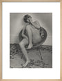 Photograph of Pauline Boty by Lewis Morley. art print medium natural Art Print - Science Museum Shop