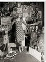 Photograph of Pauline Boty by Lewis Morley. stretched canvas extra large none Art Print - Science Museum Shop