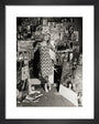 Photograph of Pauline Boty by Lewis Morley. art print extra small black Art Print - Science Museum Shop