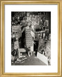 Photograph of Pauline Boty by Lewis Morley. art print extra small gold Art Print - Science Museum Shop
