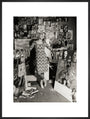 Photograph of Pauline Boty by Lewis Morley. art print extra large black Art Print - Science Museum Shop