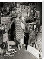 Photograph of Pauline Boty by Lewis Morley. stretched canvas large none Art Print - Science Museum Shop