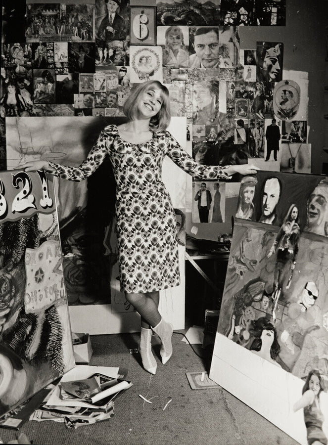 Photograph of Pauline Boty by Lewis Morley. Art Print - Science Museum Shop