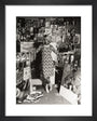 Photograph of Pauline Boty by Lewis Morley art print extra small black Art Print - Science Museum Shop
