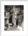 Photograph of Pauline Boty by Lewis Morley art print medium white Art Print - Science Museum Shop