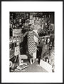 Photograph of Pauline Boty by Lewis Morley art print extra large black Art Print - Science Museum Shop