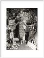 Photograph of Pauline Boty by Lewis Morley art print extra large white Art Print - Science Museum Shop