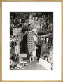 Photograph of Pauline Boty by Lewis Morley art print extra large gold Art Print - Science Museum Shop