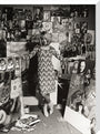 Photograph of Pauline Boty by Lewis Morley stretched canvas large none Art Print - Science Museum Shop
