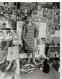 Photograph of Pauline Boty by Lewis Morley. stretched canvas extra large none Art Print - Science Museum Shop