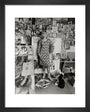 Photograph of Pauline Boty by Lewis Morley. art print extra small black Art Print - Science Museum Shop