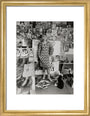 Photograph of Pauline Boty by Lewis Morley. art print small gold Art Print - Science Museum Shop