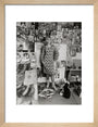 Photograph of Pauline Boty by Lewis Morley. art print small natural Art Print - Science Museum Shop