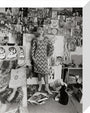 Photograph of Pauline Boty by Lewis Morley. stretched canvas small none Art Print - Science Museum Shop
