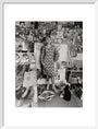 Photograph of Pauline Boty by Lewis Morley. art print medium white Art Print - Science Museum Shop