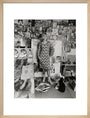 Photograph of Pauline Boty by Lewis Morley. art print medium natural Art Print - Science Museum Shop