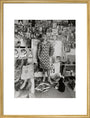 Photograph of Pauline Boty by Lewis Morley. art print large gold Art Print - Science Museum Shop