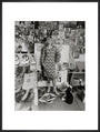 Photograph of Pauline Boty by Lewis Morley. art print extra large black Art Print - Science Museum Shop