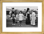 Eastbourne Carnival, East Sussex, c 1967. art print small gold Art Print - Science Museum Shop