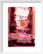 Daytona Car Races. 1965 art print extra small white Art Print - Science Museum Shop