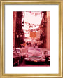 Daytona Car Races. 1965 art print extra small gold Art Print - Science Museum Shop