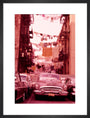 Daytona Car Races. 1965 art print medium black Art Print - Science Museum Shop