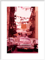 Daytona Car Races. 1965 art print extra large white Art Print - Science Museum Shop