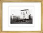 Location unknown, possibly Morecambe, c. 1967 art print small gold Art Print - Science Museum Shop