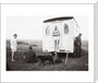 Location unknown, possibly Morecambe, c. 1967 stretched canvas large none Art Print - Science Museum Shop