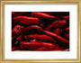 Still life of red peppers art print small gold Art Print - Science Museum Shop