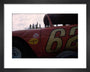 Daytona Car Races art print extra small black Art Print - Science Museum Shop
