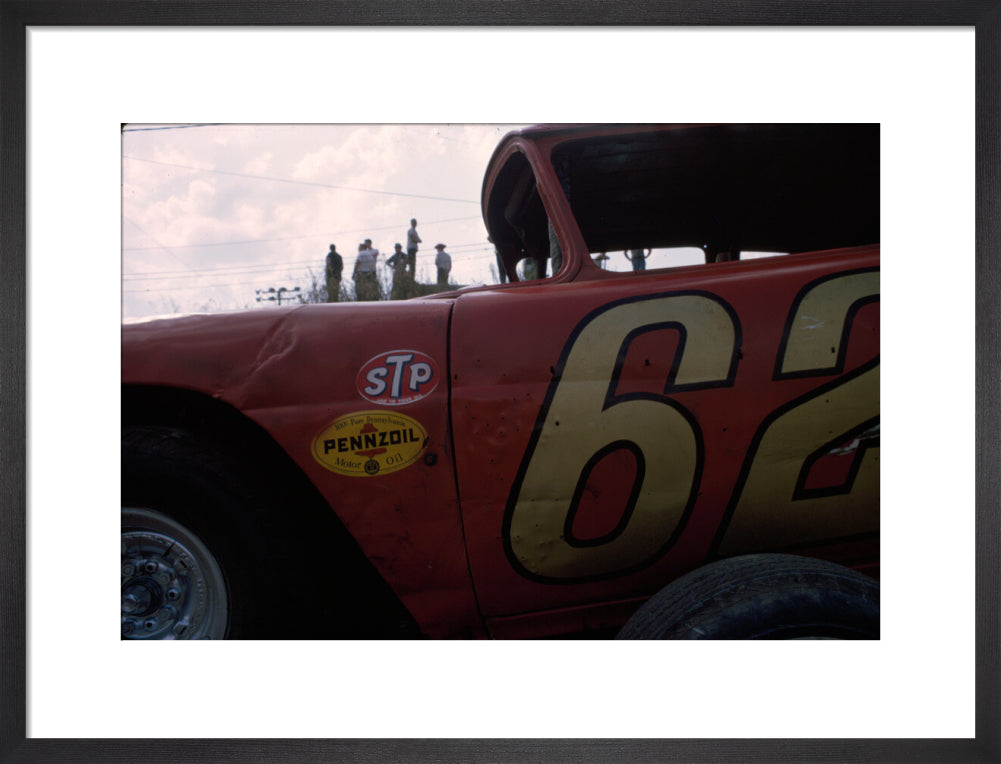 Daytona Car Races art print medium black Art Print - Science Museum Shop
