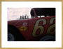 Daytona Car Races art print extra large gold Art Print - Science Museum Shop