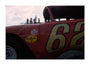 Daytona Car Races unstretched canvas extra large none Art Print - Science Museum Shop