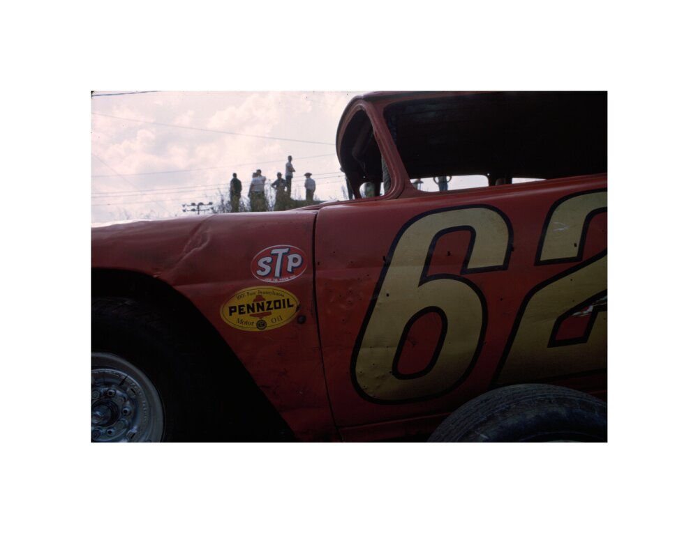 Daytona Car Races unstretched canvas small none Art Print - Science Museum Shop