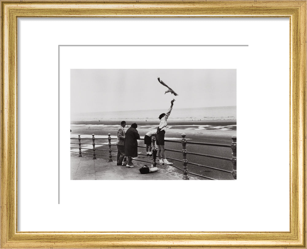 Blackpool, 1967. art print extra small gold Art Print - Science Museum Shop