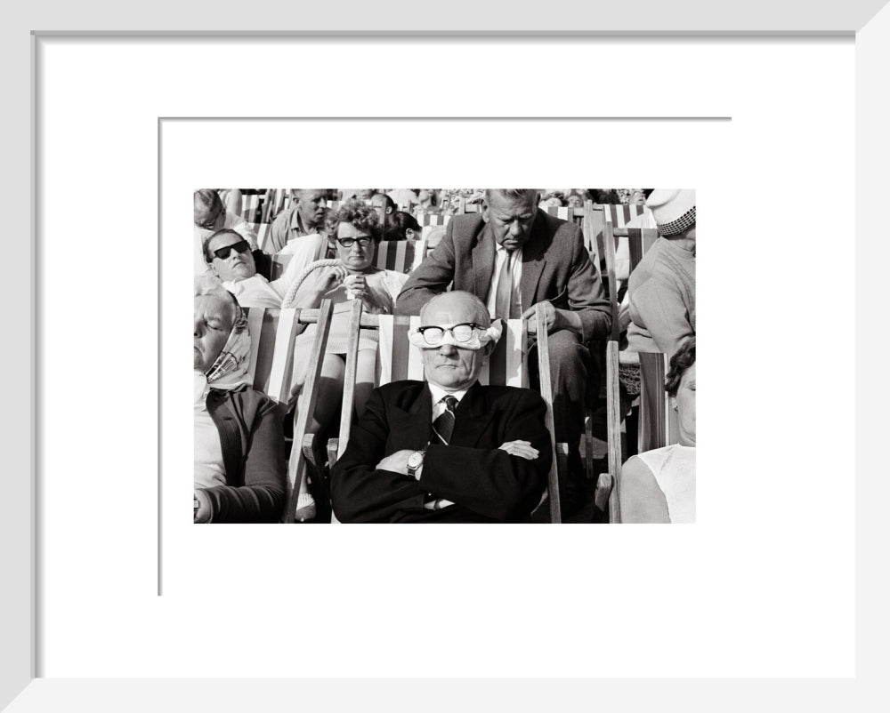 Blackpool, Lancashire art print extra small white Art Print - Science Museum Shop