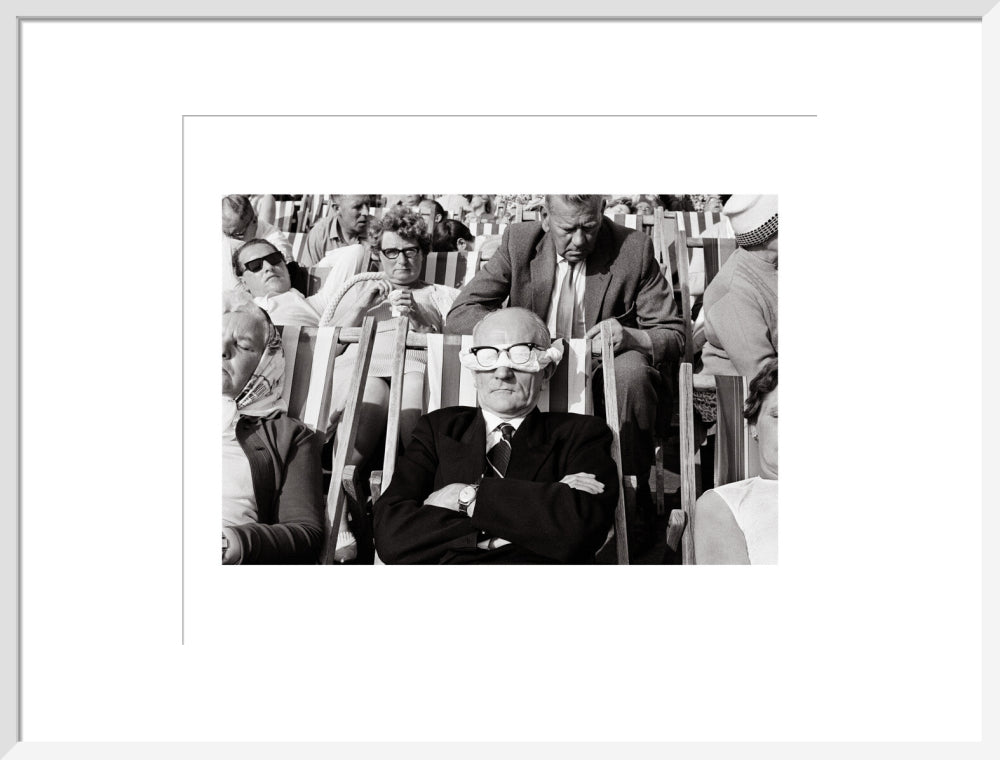 Blackpool, Lancashire art print large white Art Print - Science Museum Shop