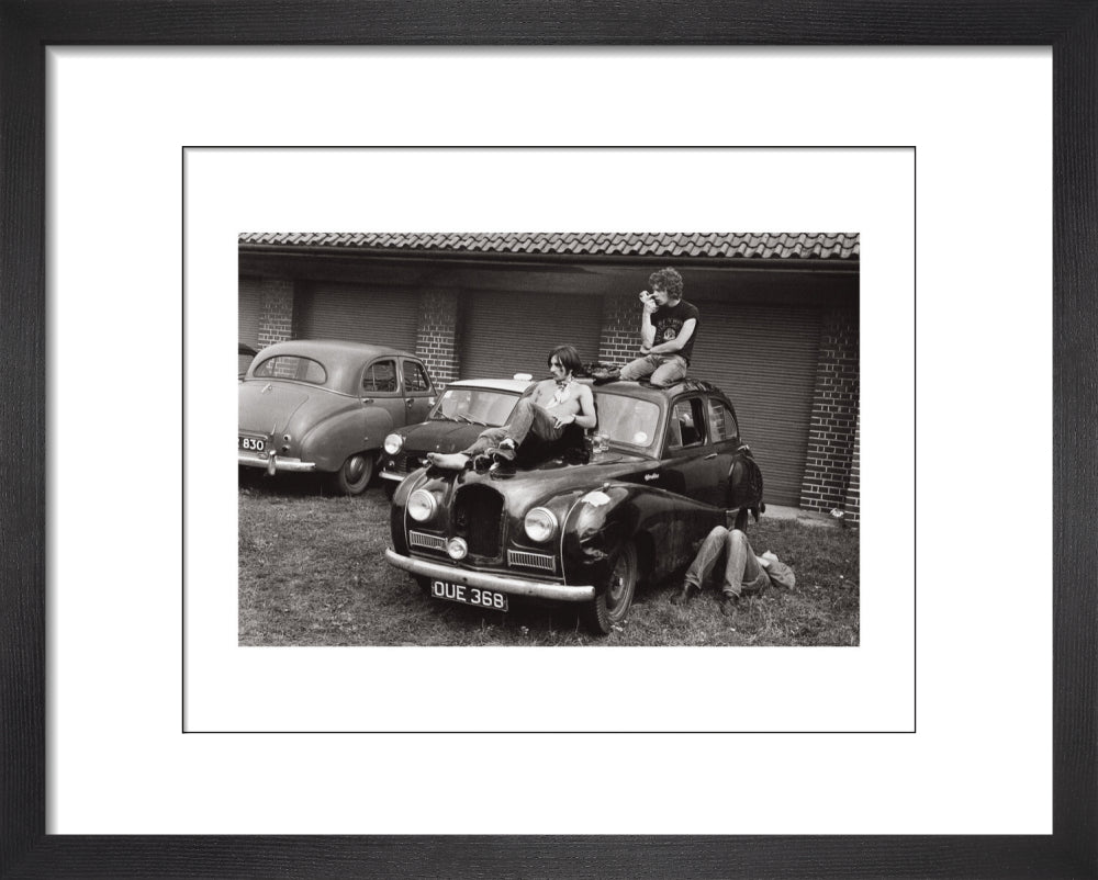 Blues Festival, 1968 art print extra small black Art Print - Science Museum Shop